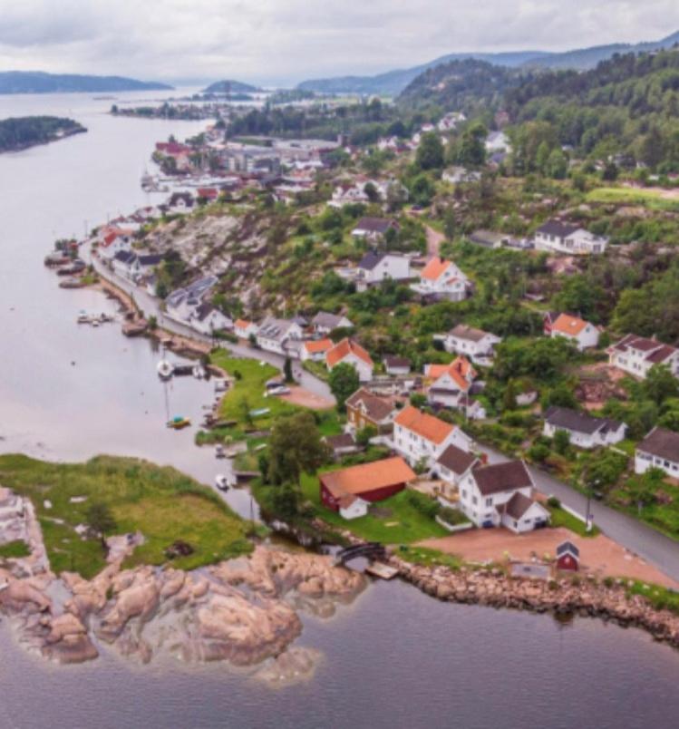 Villa Rorvik Svelvik Buitenkant foto